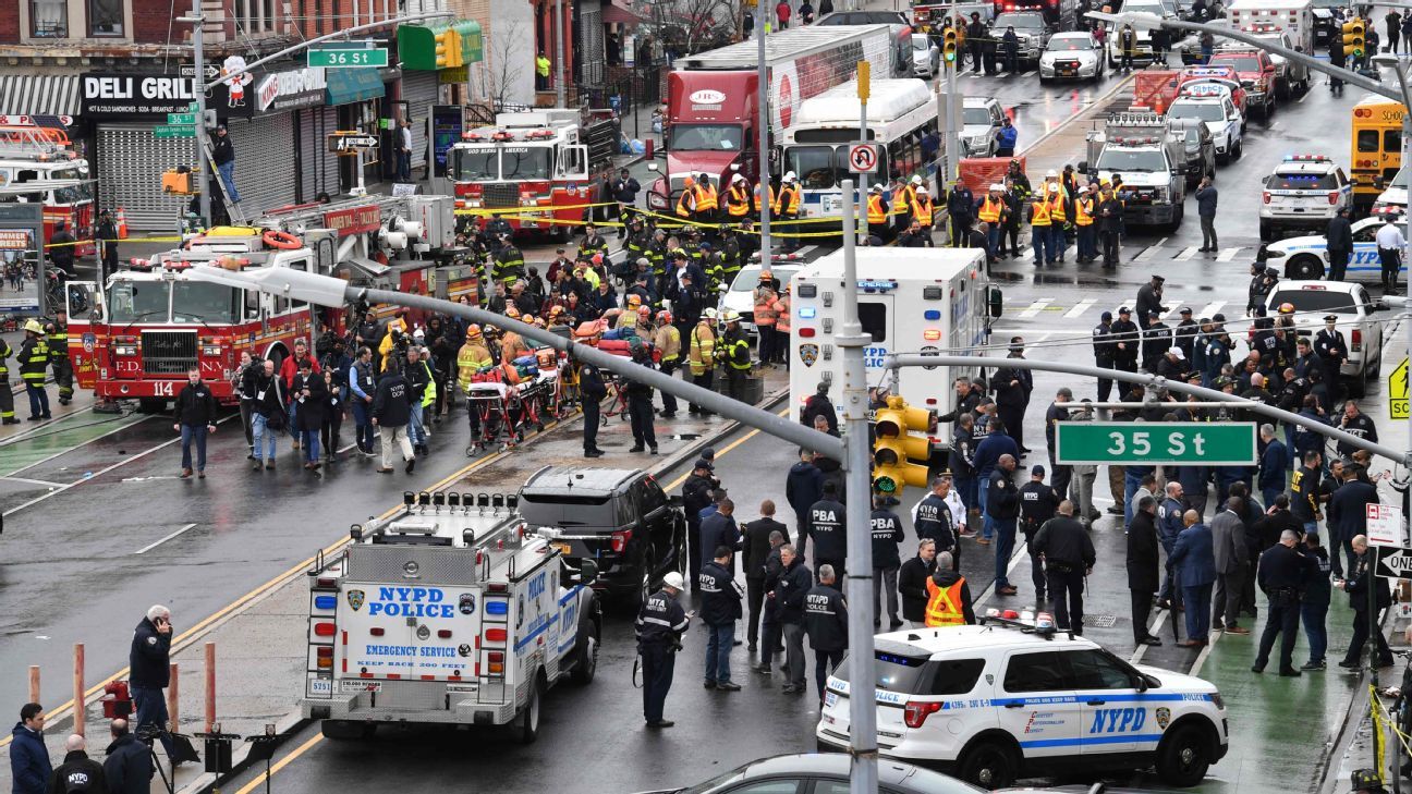 Brooklyn Nets shocked by 'devastating' subway shooting at nearby 36th Street station - ESPN Australia