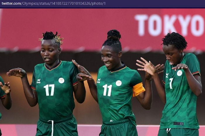 Olimpiade Tokyo 2020 - Matchday Kedua Sepak Bola Putri Panen 31 Gol, Pemain Kebanggaan Afrika Cetak Rekor Ketiga - Bolasport.com