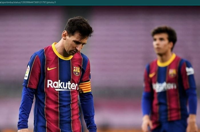 Tak Kunjung Perpanjang Kontrak di Barcelona, Lionel Messi Kini Hanya Punya 2 Pilihan - Bolasport.com