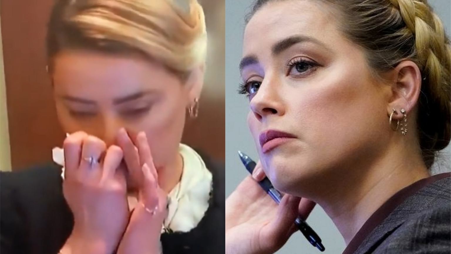 Nagranie Amber Heard wywołało burzę w sieci. Wciągała kokainę? Internauci przecierają oczy ze zdumienia - Plotek.pl