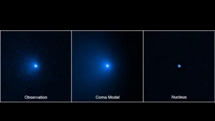 Teleskop Hubble Temukan Komet Terbesar di Tata Surya, Terbang Menuju Matahari - Tribunnews.com