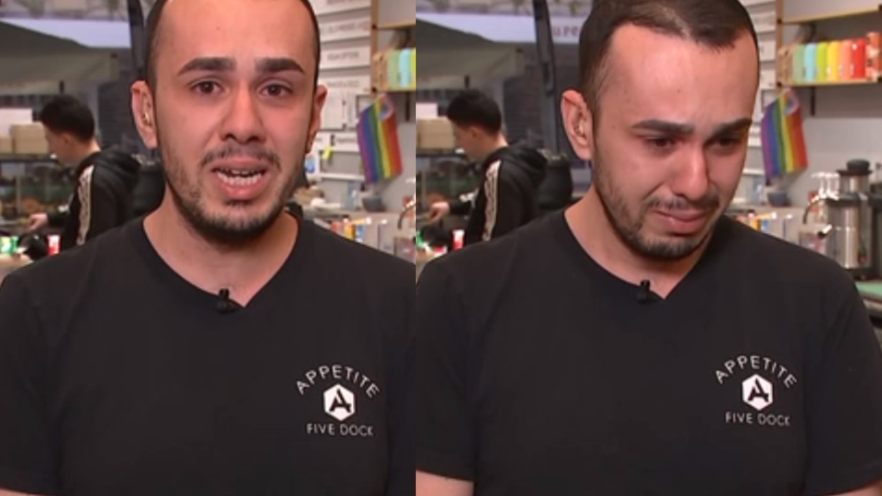 Cafe owner breaks down on live TV over minimum wage increase fears - Sky News Australia