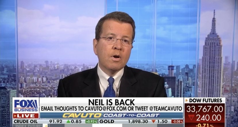 Neil Cavuto Returns To Fox News, Says Bout With Covid Pneumonia Put Him In ICU - Deadline