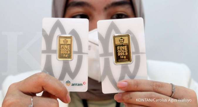 Cek Harga Emas Antam dan UBS Hari Ini di Pegadaian, Jumat, 15 April 2022 - Personal Finance Kontan