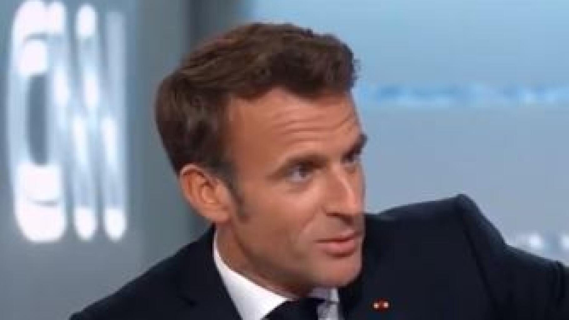 Sur CNN, Macron plaisante après une question sur le document de Mar-a-Lago le concernant - Le HuffPost
