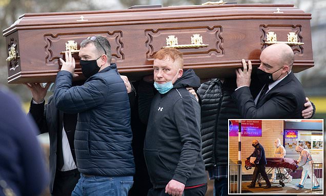 Irishman who dragged dead uncle into post office carries coffin at funeral - Daily Mail