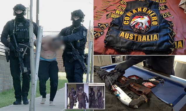 Taskforce Erebus: NSW Police arrest seven people and seize three guns to stop Sydney shootings - Daily Mail