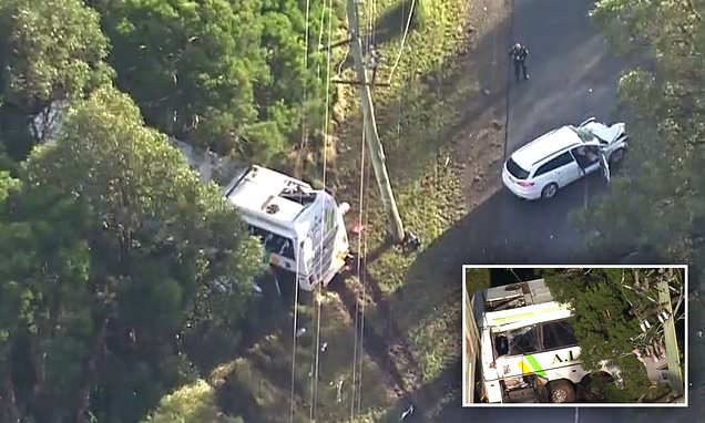 Llandilo crash: Bus driver killed in horror crash with unmarked police car in Sydney's west - Daily Mail