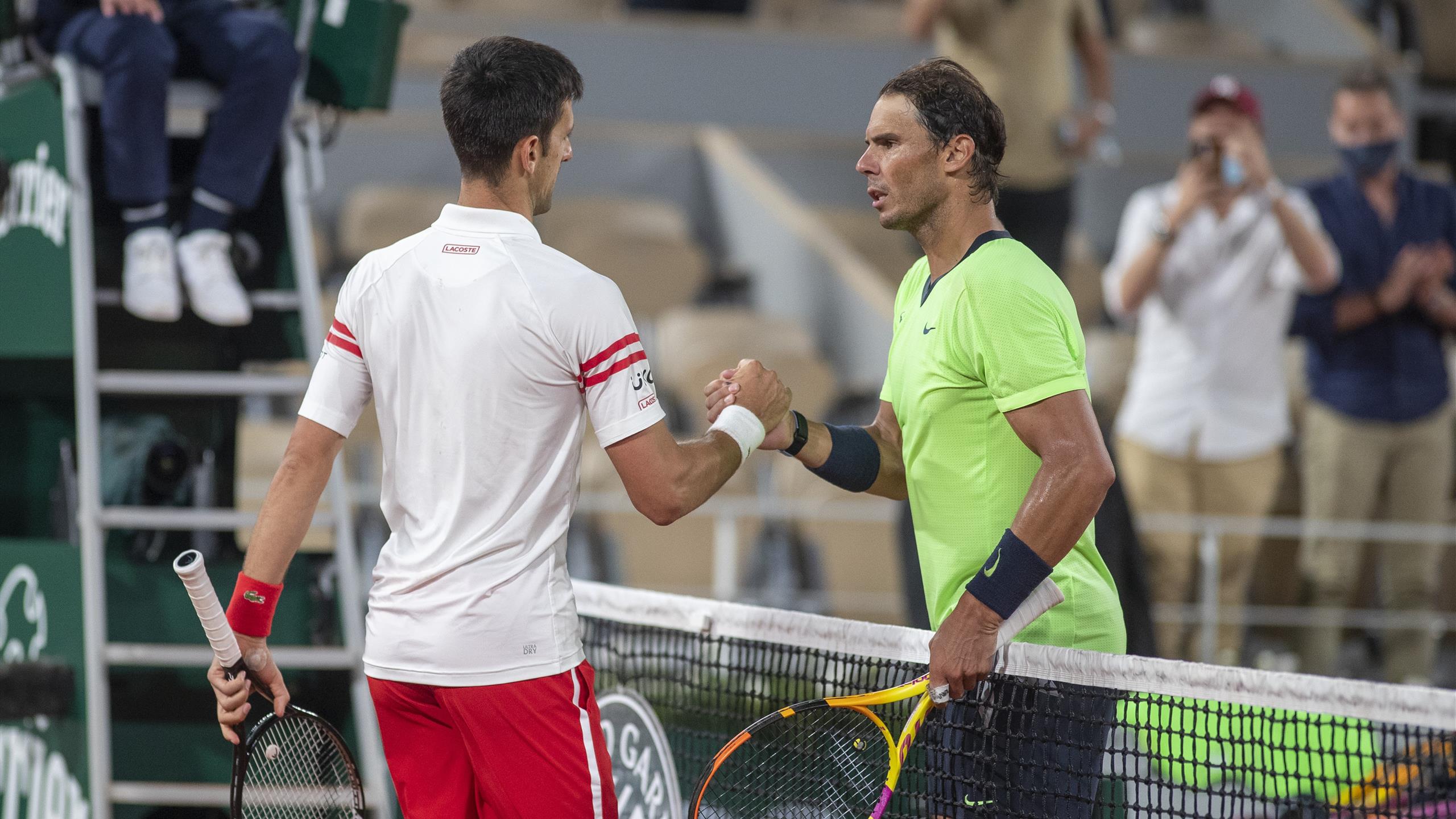 Tirage au sort Roland-Garros : Novak Djokovic, Rafael Nadal et Carlos Alcaraz dans la même moitié de tableau - Eurosport FR