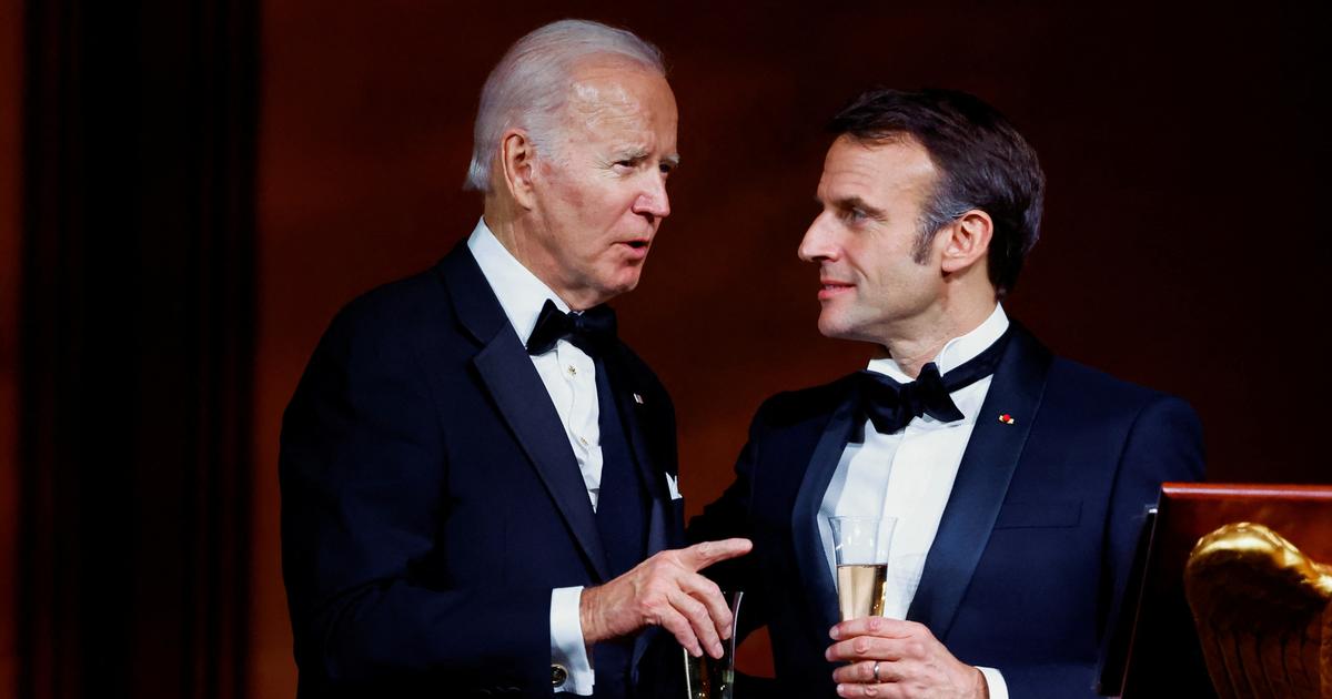 Montre Lip, pull Saint James, coupe Cristofle... Dans ses cadeaux à Biden, Macron promeut le «made in France» - Le Figaro