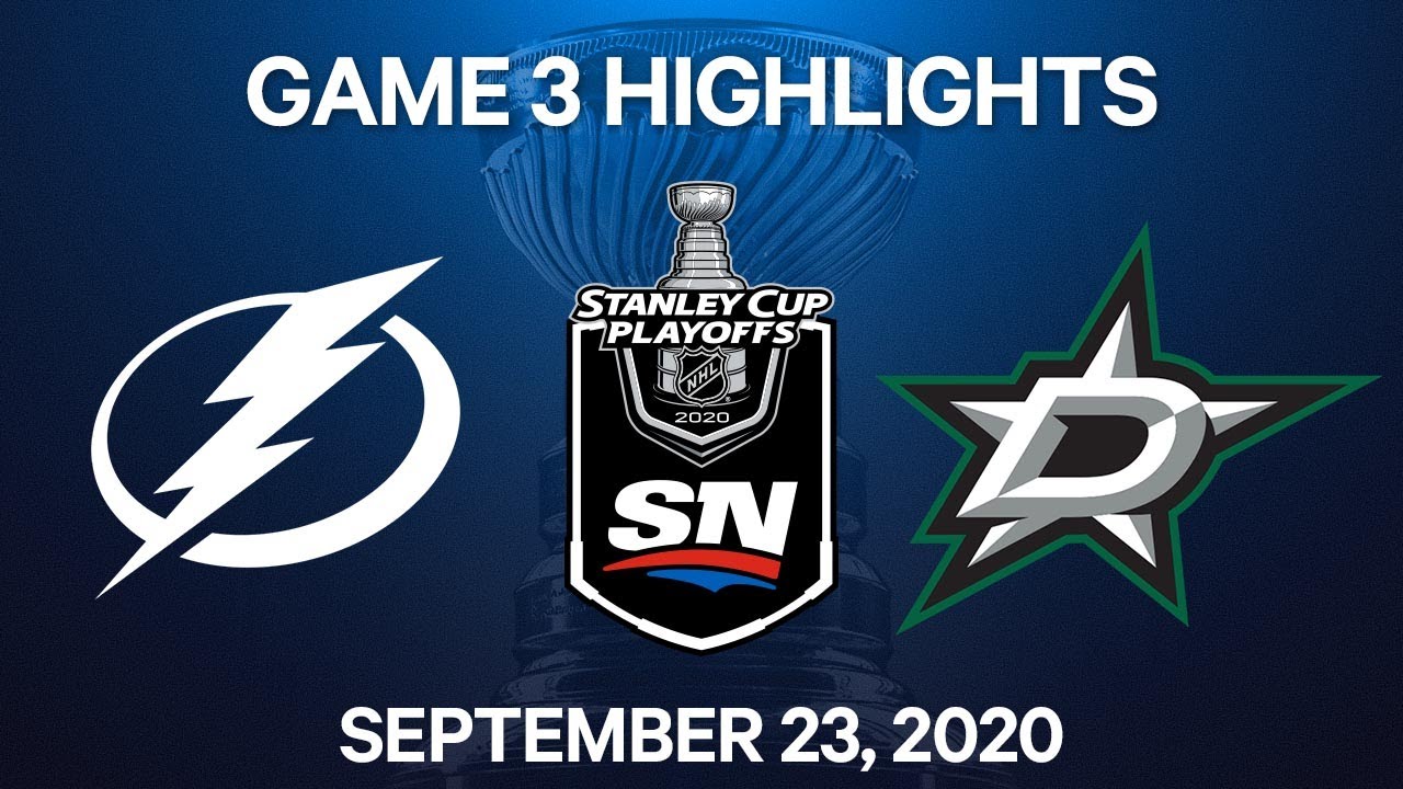 NHL Highlights | Stanley Cup Final, Game 3: Lightning vs. Stars – Sep. 23, 2020 - SPORTSNET