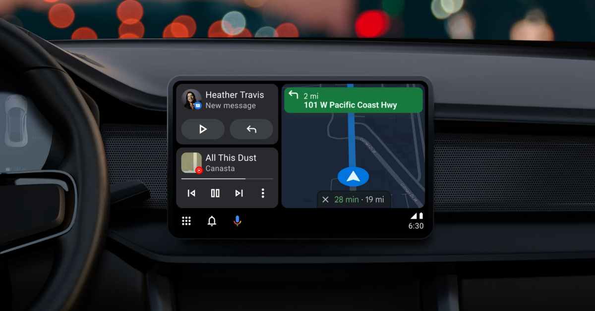 Android Auto redesign brings split-screen mode to in-car displays of all sizes - 9to5Google