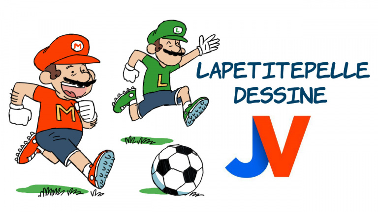Mario Strikers, la frappe de la Nintendo Switch - LaPetitePelle dessine JV - N°436 - jeuxvideo.com