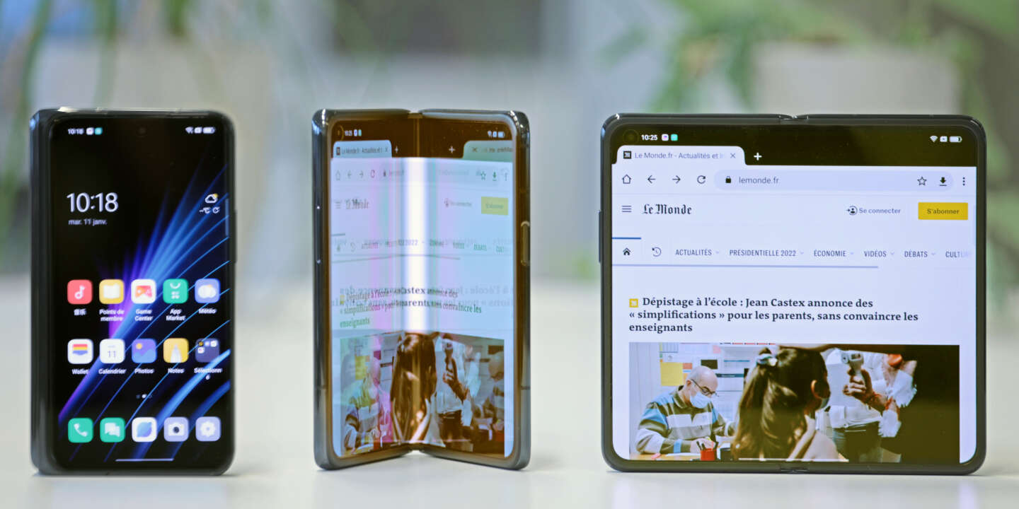On a testé… l'Oppo Find N, un smartphone pliable particulièrement bien pensé - Le Monde