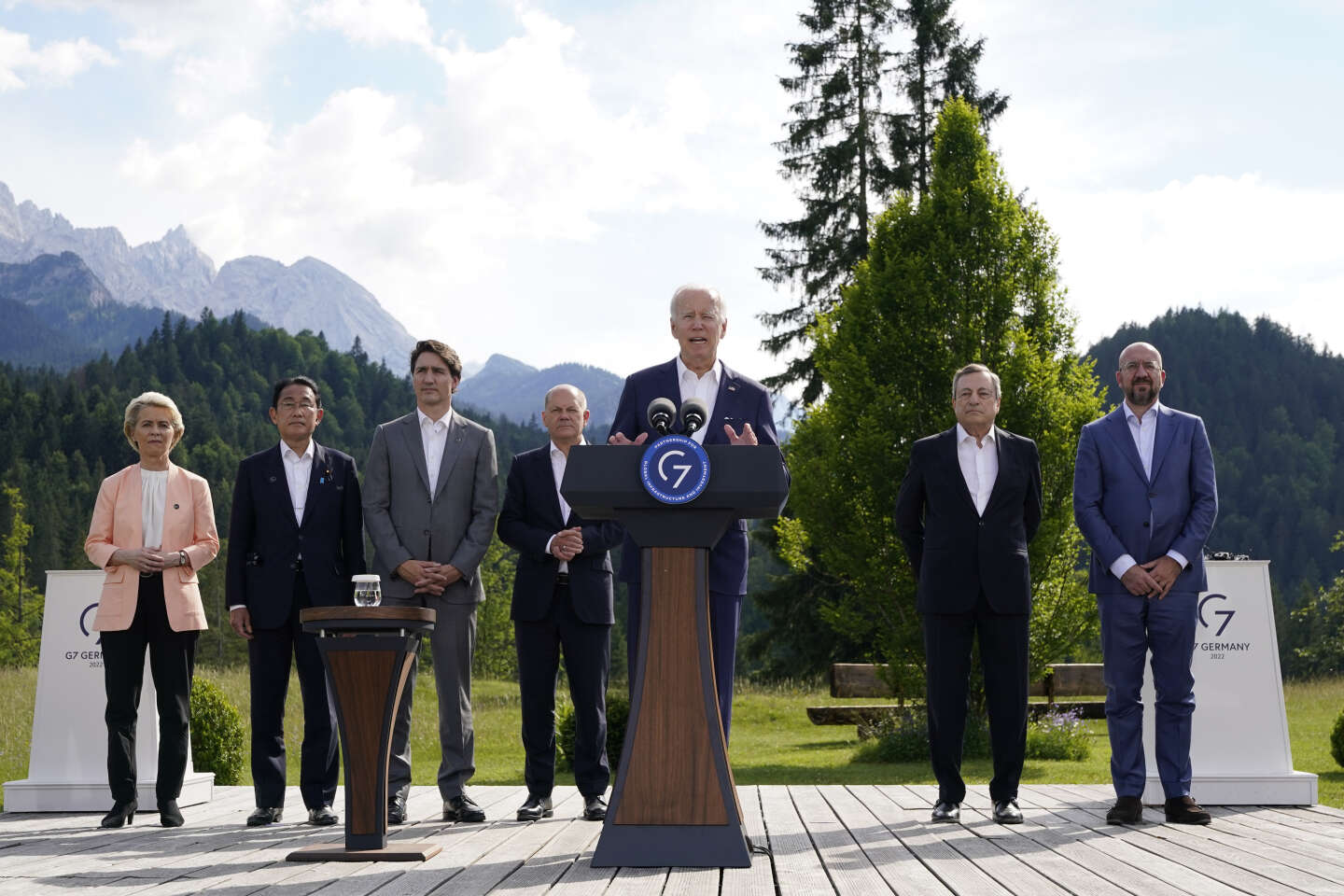 Au G7, Washington lance un vaste programme d'investissements censé contrecarrer la Chine - Le Monde