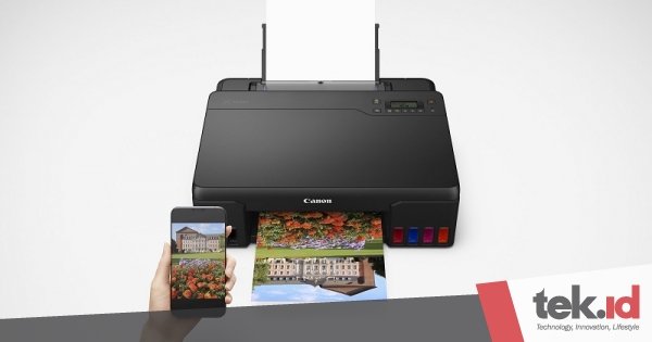 Canon punya printer tinta bertangki untuk cetak foto - tek.id