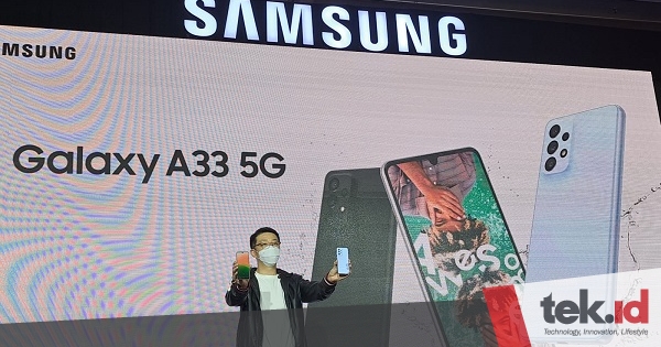 Samsung rilis Galaxy A33 5G di Indonesia, pakai Exynos 1280 & IP67 - tek.id