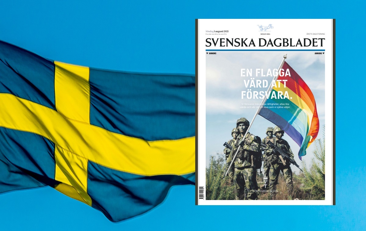 Szwedzkie wojsko reklamuje się... z tęczową flagą - wPolityce.pl