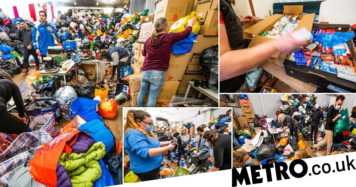 Where in London to donate clothes, food and toiletries for Ukraine - Metro.co.uk