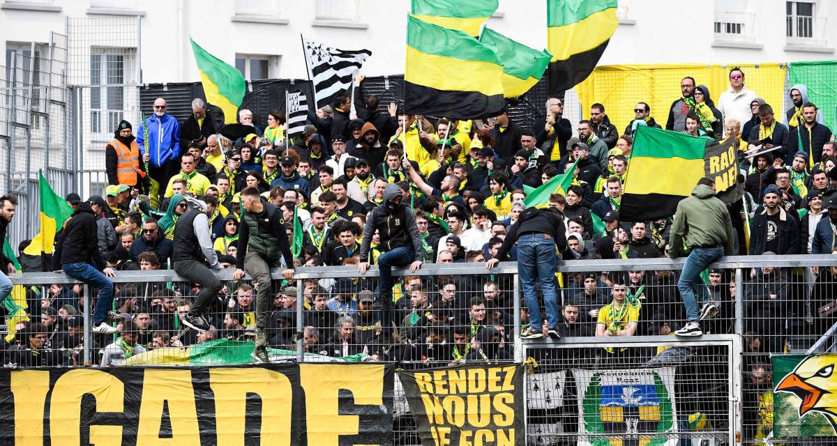FC Nantes, OL : la double lame géniale de la Brigade Loire pour dénoncer l'accueil à Lyon - But! Football Club