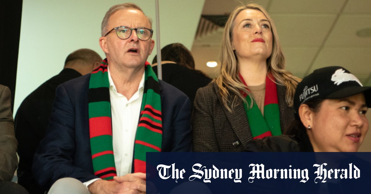 Two wins in a week for Albanese: first the election, then the Bunnies - Sydney Morning Herald