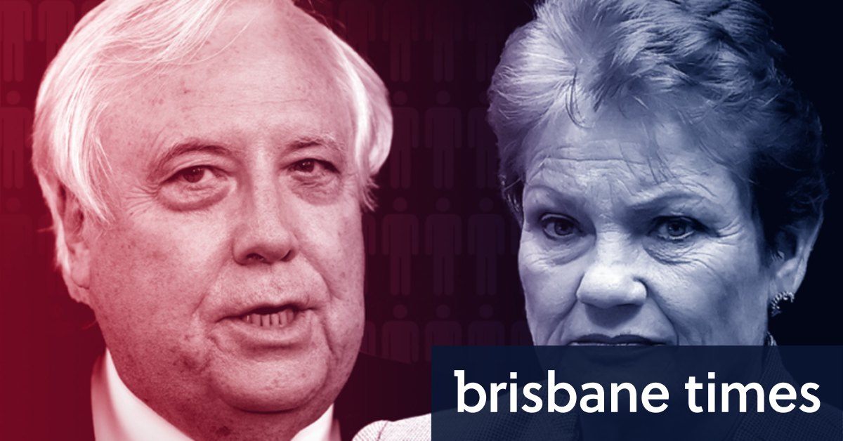Pauline Hanson tanks in QLD heartland, Palmer misses Senate - Brisbane Times