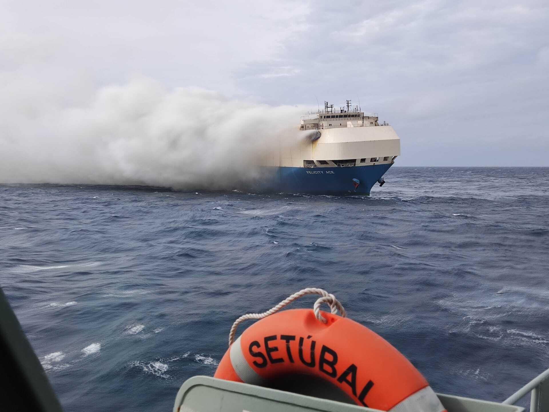 Fire subsides on huge cargo ship adrift in mid-Atlantic - Associated Press