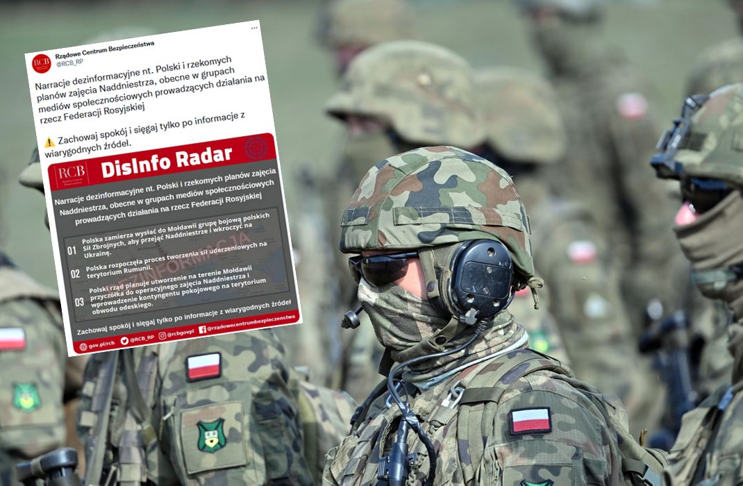 Polska chce zająć Naddniestrze? RCB ostrzega przed rosyjską dezinformacją - WP Wiadomości