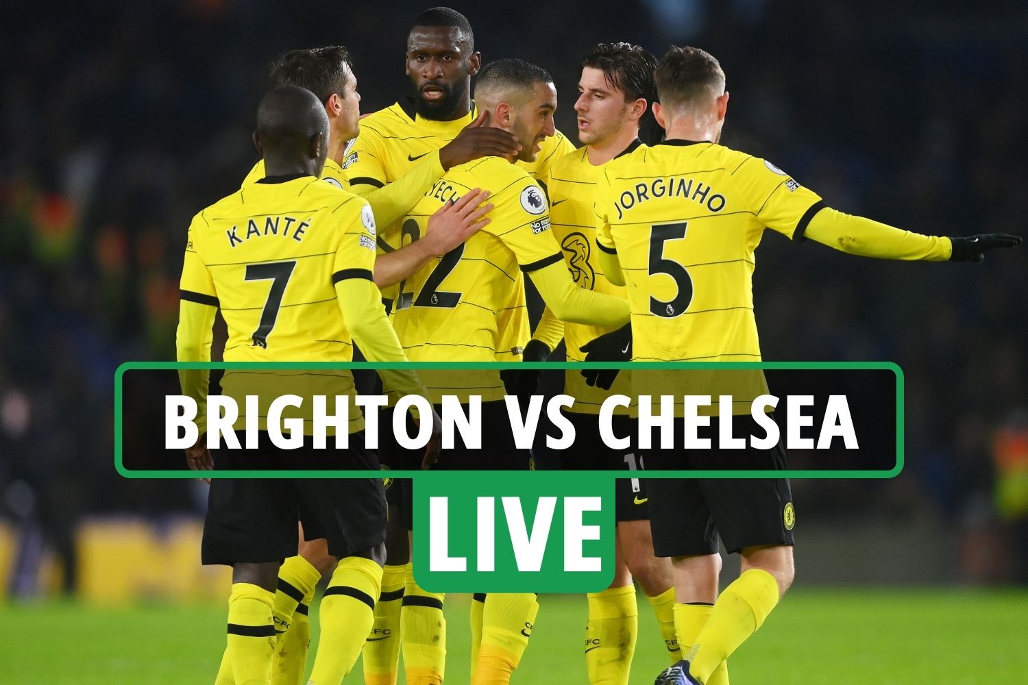 Brighton vs Chelsea LIVE: Stream, score, TV channel as Ziyech lashes visitors in front with long-ranger at... - The Sun